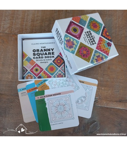 The Granny Square Card Deck - 50 Mix & Match Designs