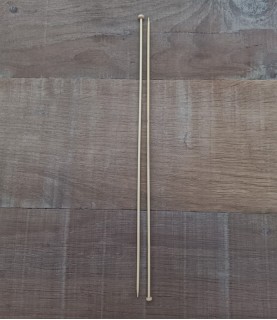 Houten Breinaalden - 3mm (36cm met knop)