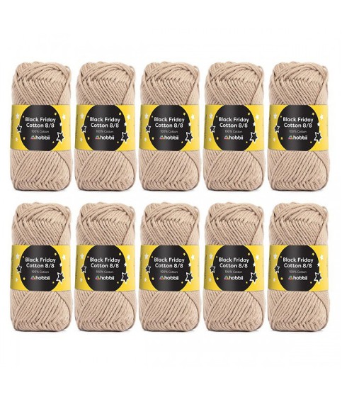 Black Friday Cotton 8/8 - 04 - Beige