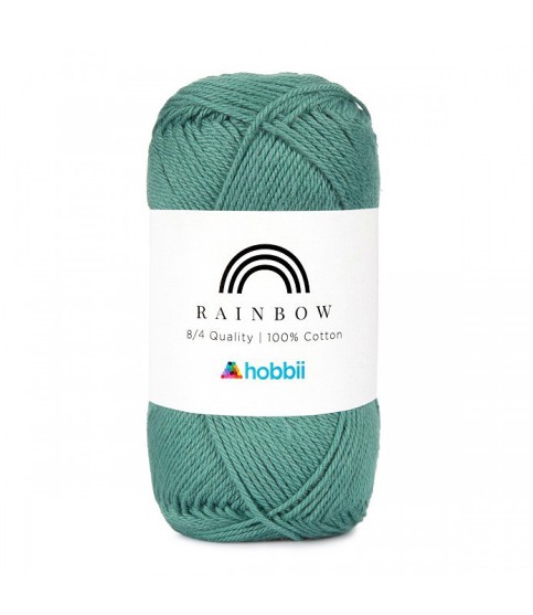 Rainbow Cotton 8/4 - 20 - Petrol Groen