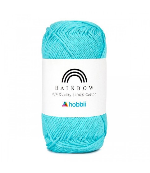 Rainbow Cotton 8/4 - 34 - Licht Turquoise