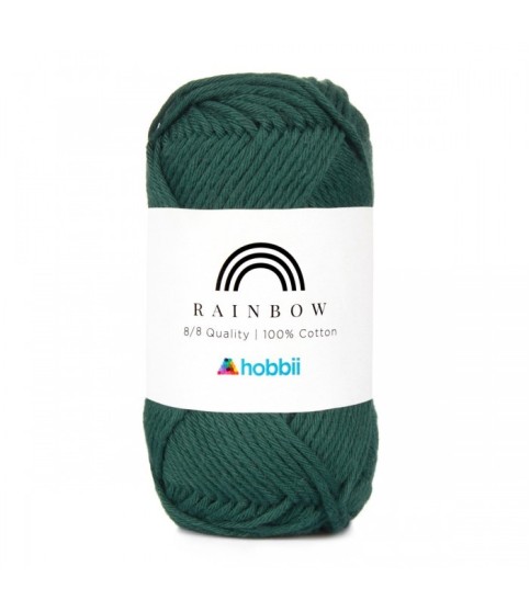 Rainbow Cotton 8/8 - 100 - Deep Jungle Green