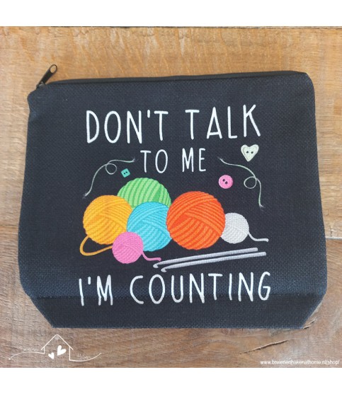 Haaketui - Zwart - Don't talk to me I'm Counting