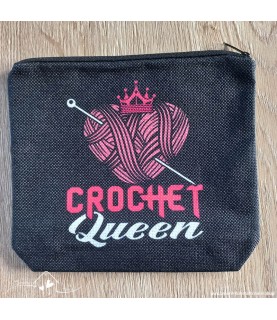 Haaketui - Zwart - 'Crochet Queen'