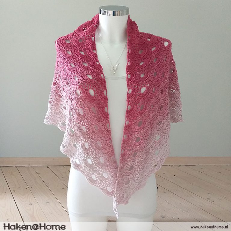 Nieuw: Omslagdoek Pink Summer