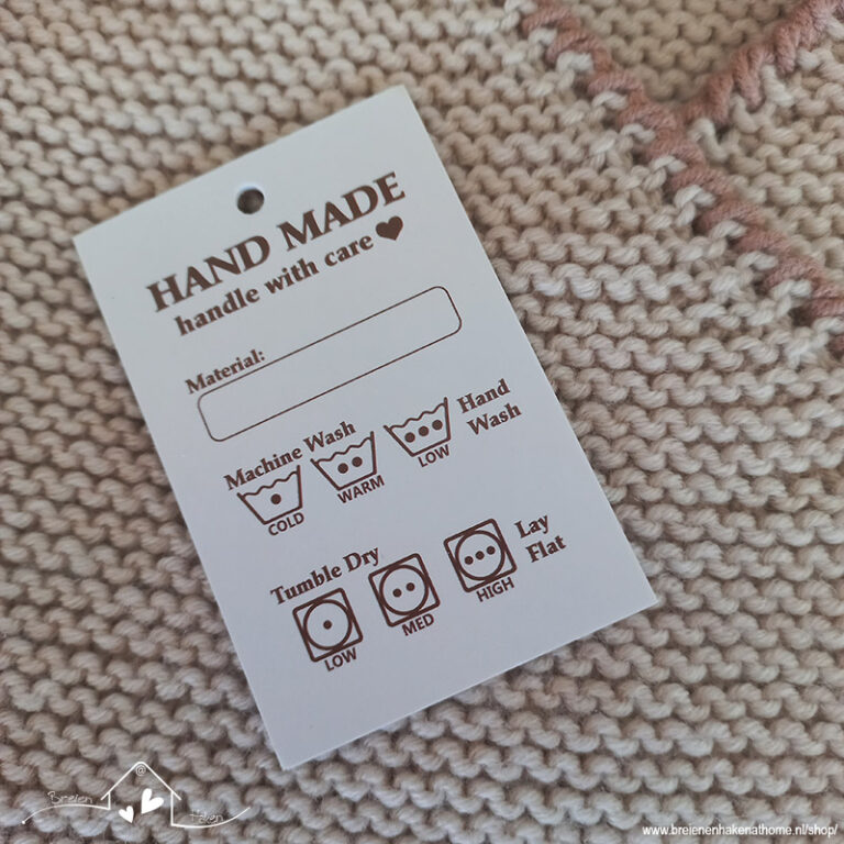 Nieuw: Waskaartjes voor jouw handgemaakte creaties! 🧶✨